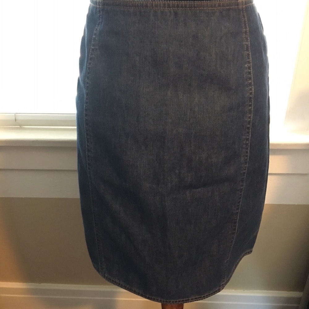 ANN TAYLOR Denim Pencil Skirt